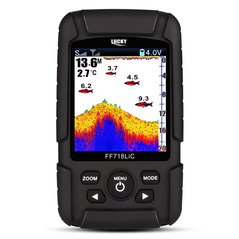Fish Finder Portable - جهاز محمول لاكتشاف الأسماك مع مصباح