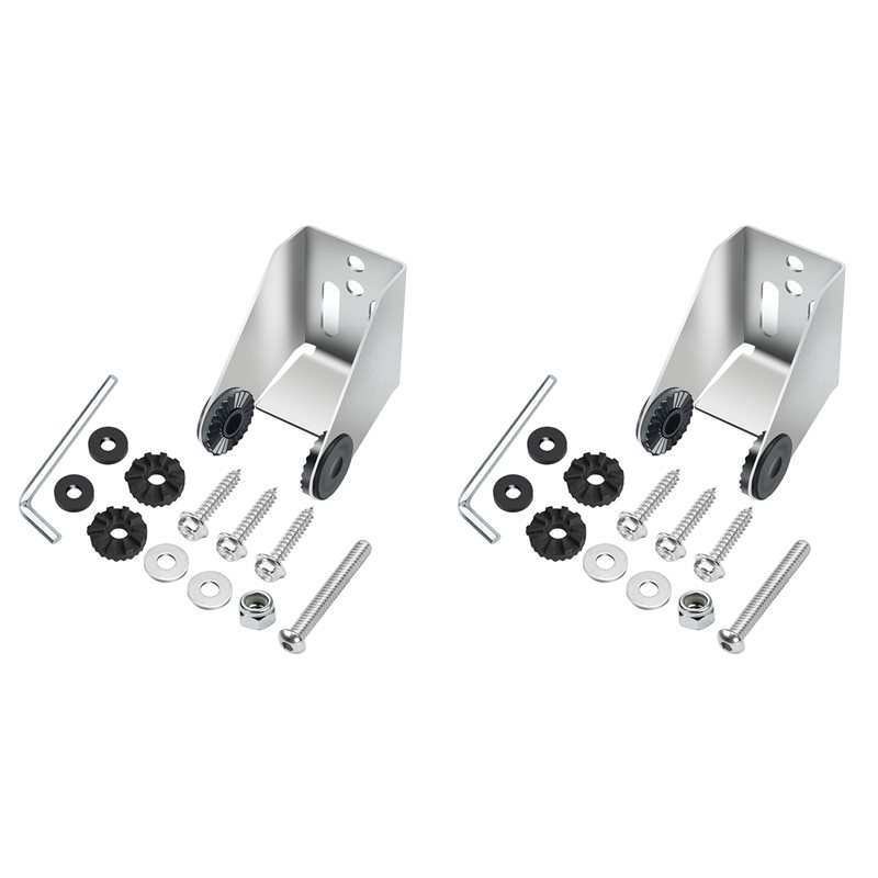 Fish Finder Mount - قطعتان من حامل التثبيت المعدني عالي