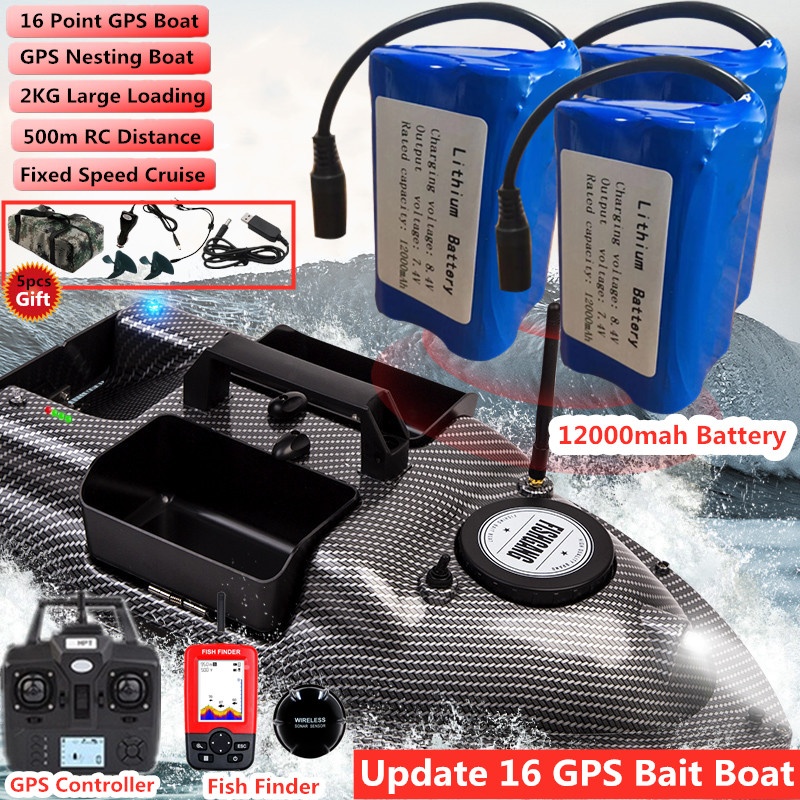 Fish Finder Gps - قارب صيد بالتحكم عن بعد بموقف