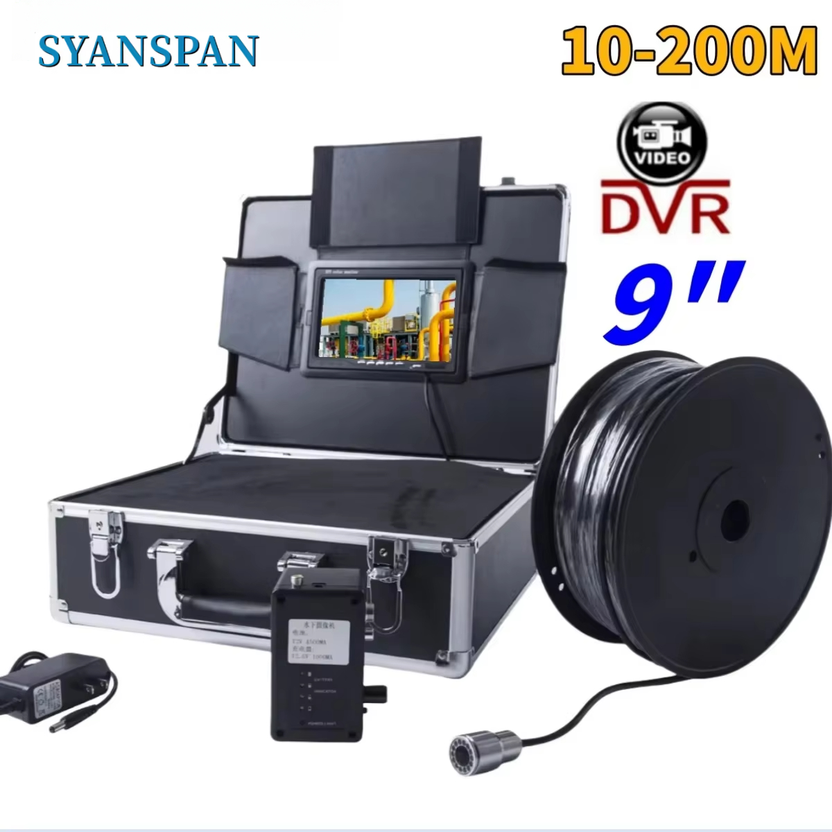 Fishing Camera - SYANSPAN-رأس كاميرا بئر تحت الماء ،