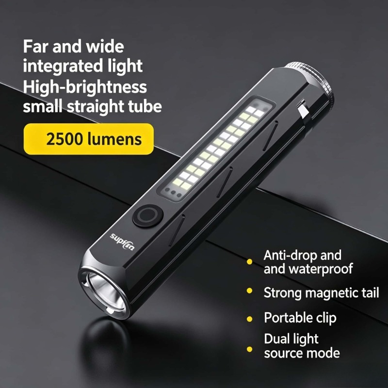 Fishing Light - مصباح يدوي LED قوي الإضاءة مع