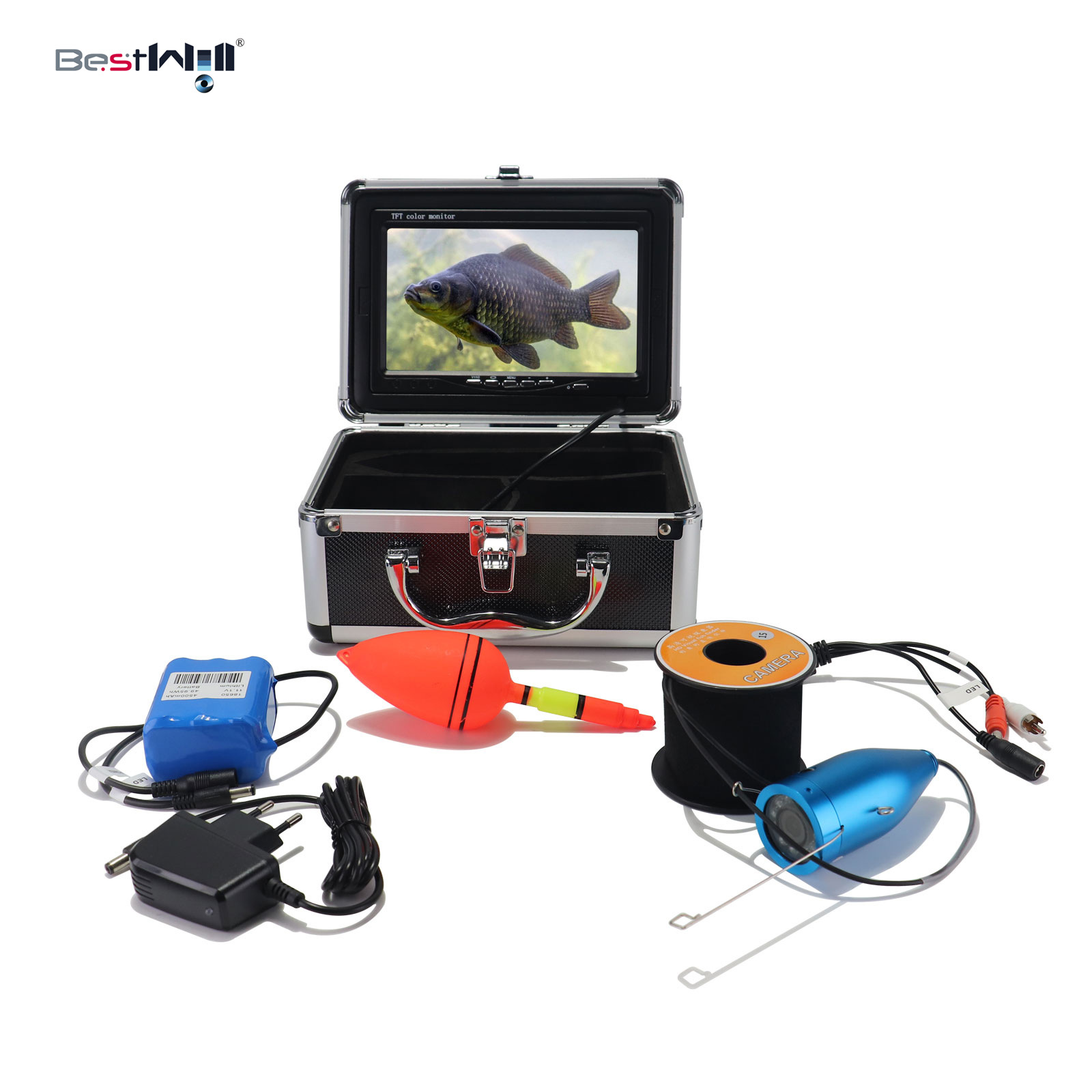 Fishing Camera - كاميرا صيد تحت الماء بشاشة IPS