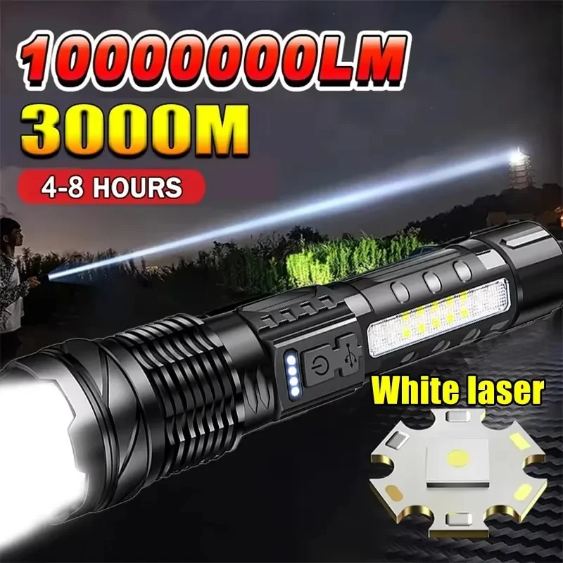 Fishing Light - مصباح يدوي LED قوي مع شاشة