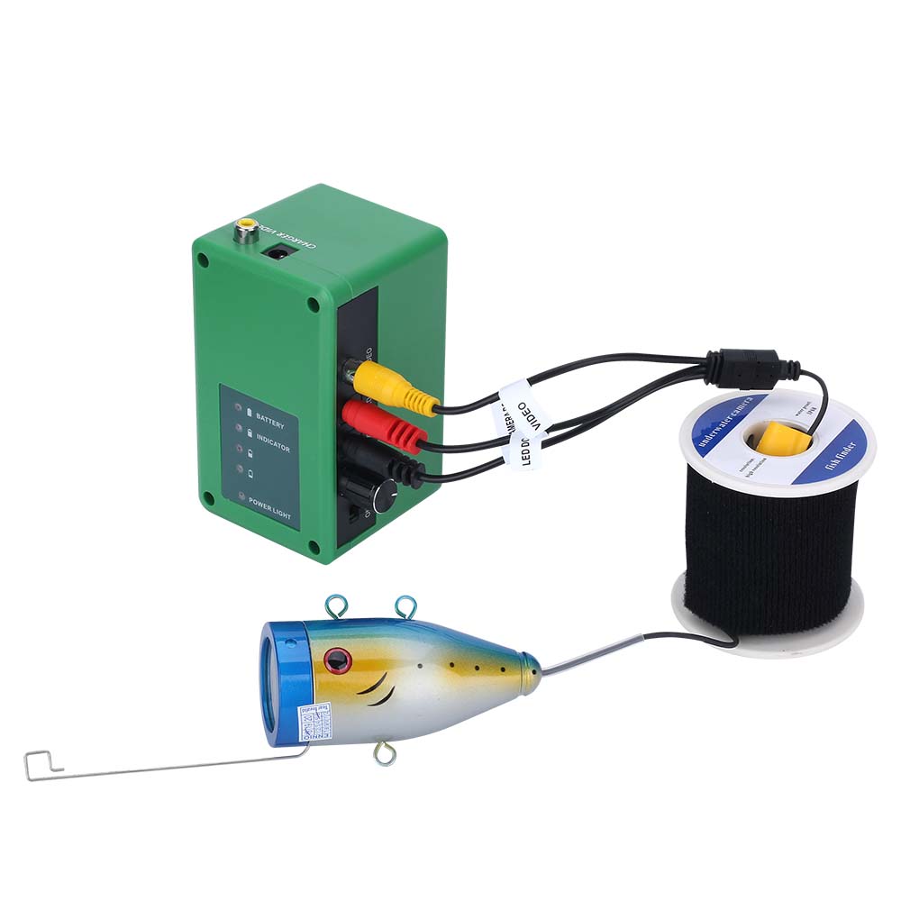 MaoTeWang 10 ''الشتاء صياد الس - مراجعة Fish Finder Cable وسعره