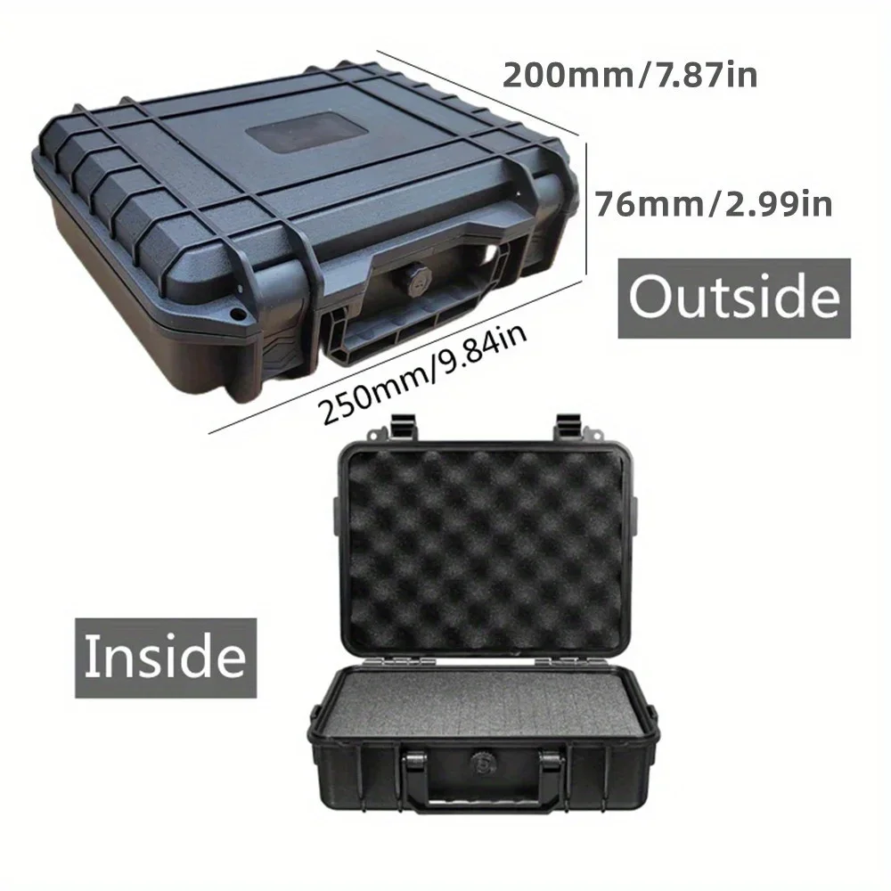 صندوق تنظيم مقاوم للماء ذو غلا - مراجعة Fish Finder Case وسعره
