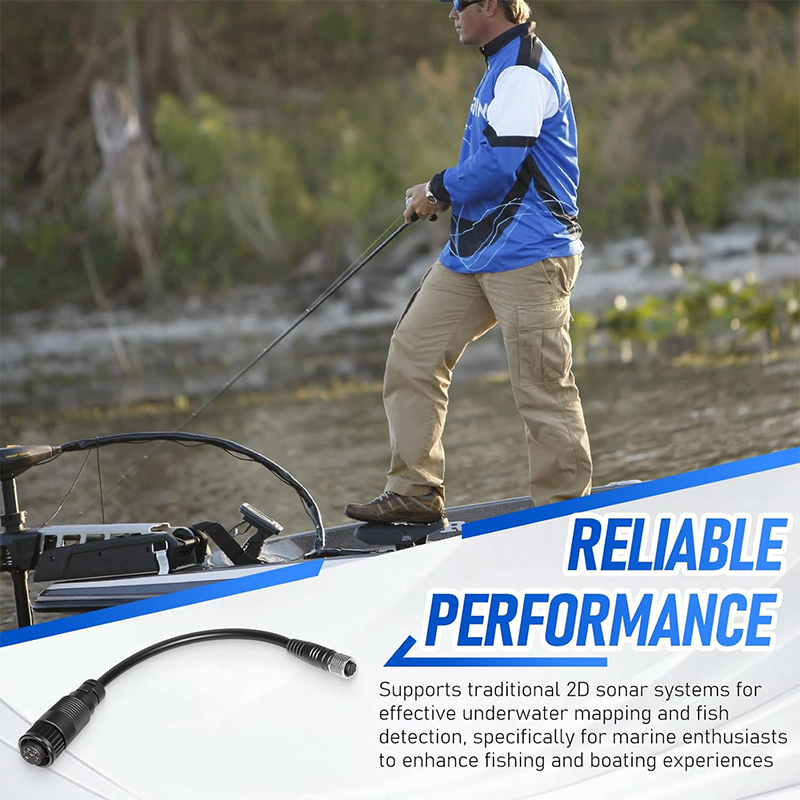 كابل محول MKR-US2-1 عالمي لسون - مراجعة Fish Finder Cable وسعره