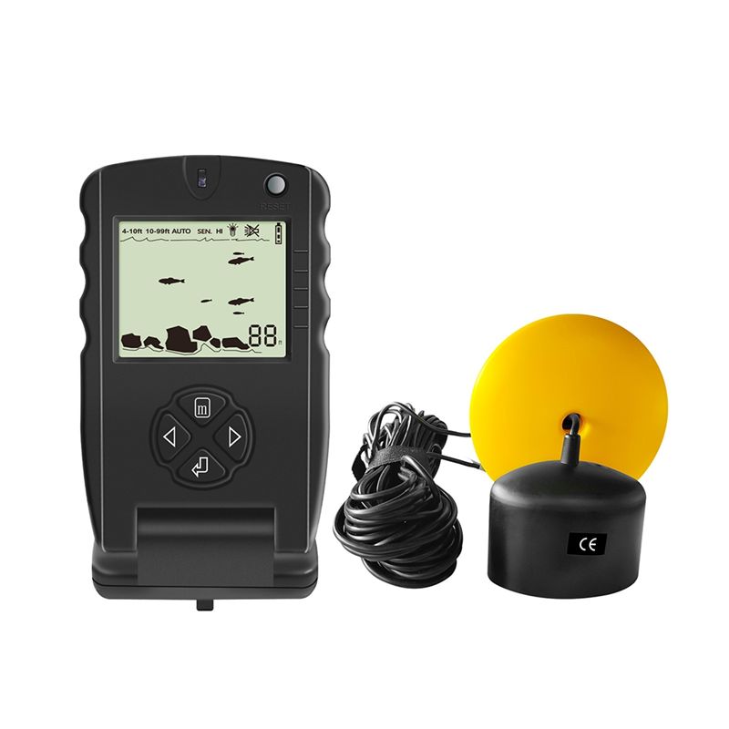 جهاز كشف الأسماك المحمول الجدي - مراجعة Fish Finder Portable وسعره