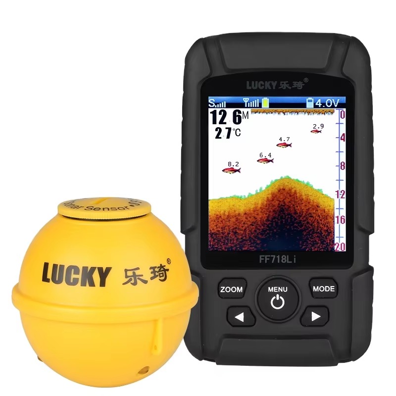 جهاز محمول لاكتشاف الأسماك مع  - مراجعة Fish Finder Portable وسعره