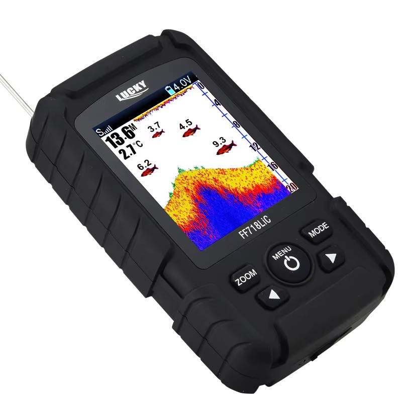 جهاز محمول لاكتشاف الأسماك مع  - مراجعة Fish Finder Portable وسعره
