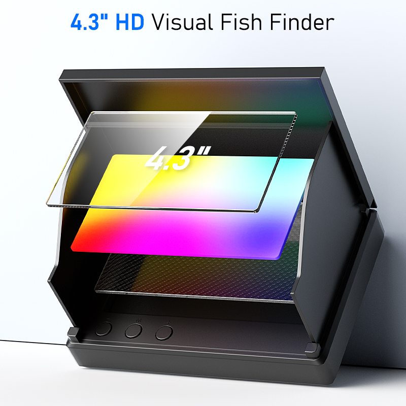 جهاز كشف الأسماك محمول بشاشة L - مراجعة Fish Finder Portable وسعره