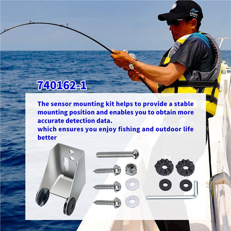 قطعتان من حامل التثبيت المعدني - مراجعة Fish Finder Mount وسعره