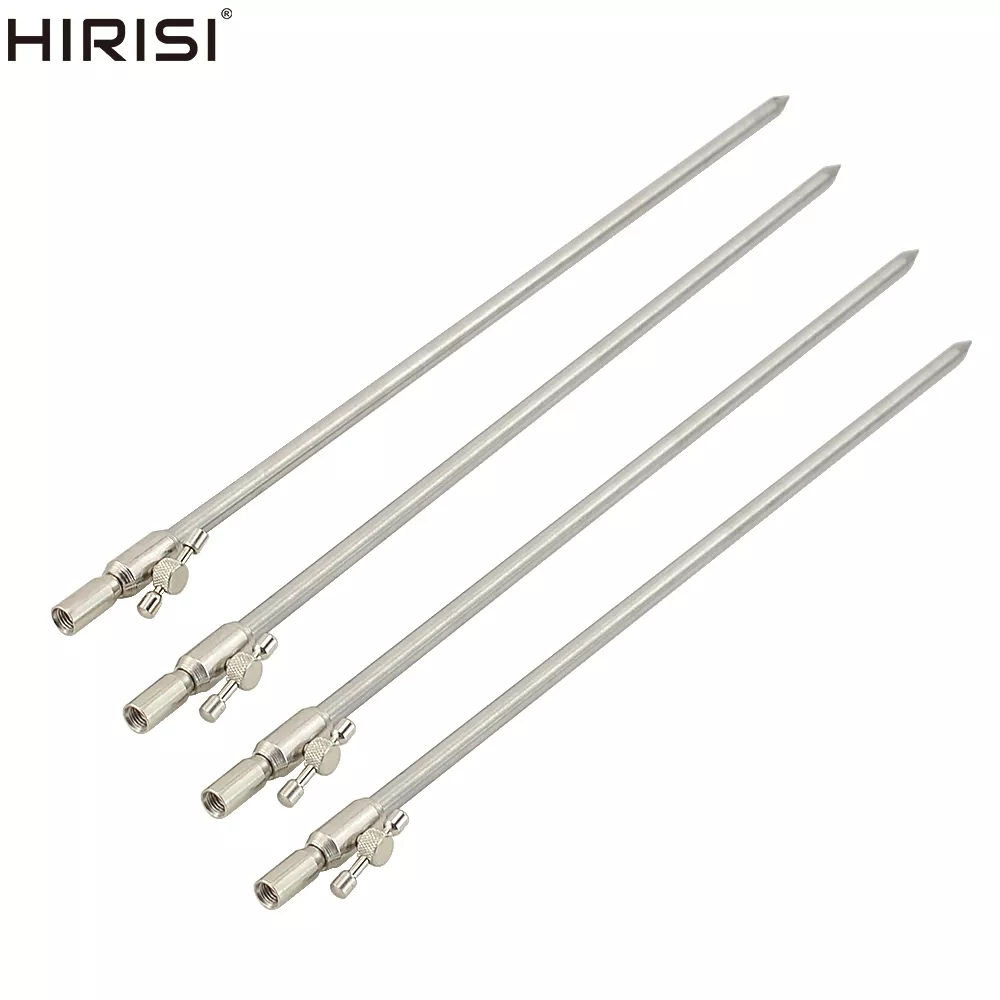 Hirisi 4 قطع الكارب الصيد رود  - مراجعة Fish Alarm وسعره
