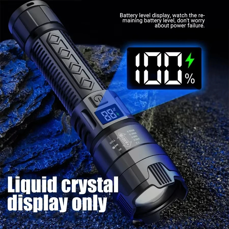 التكتيكية مصباح ليد جيب 2000LM - مراجعة Fishing Light وسعره