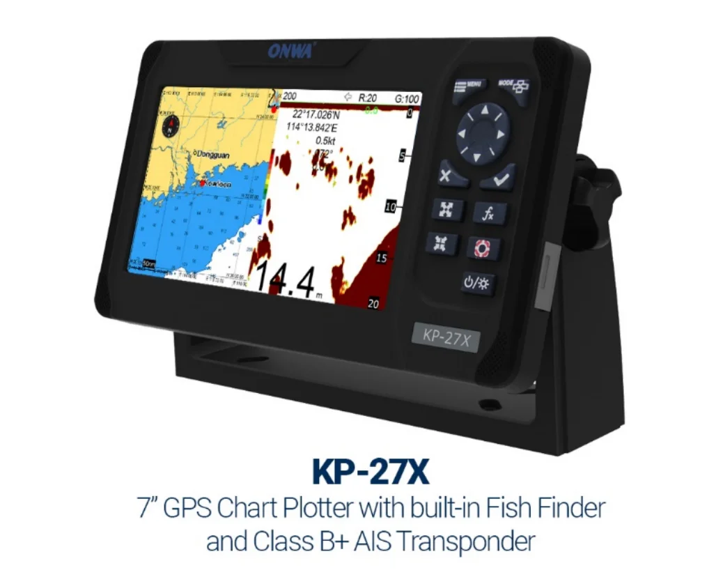 Marine KP-27X 7 بوصة AIS Class - مراجعة Fish Finder Gps وسعره