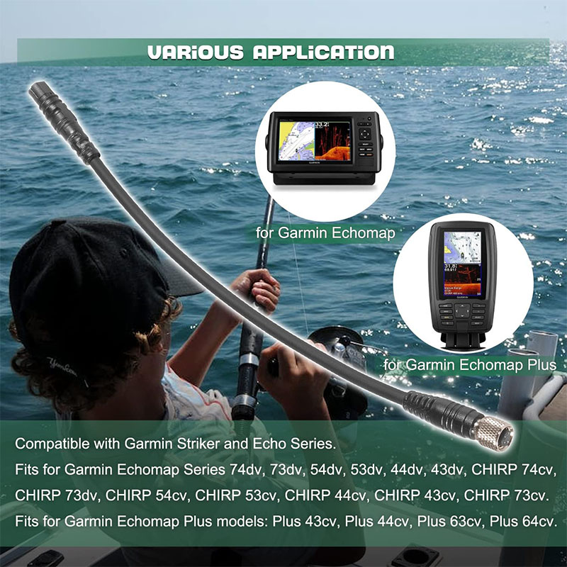 1852072 ‎ كابل محول MKR-US2-12 - مراجعة Fish Finder Cable وسعره