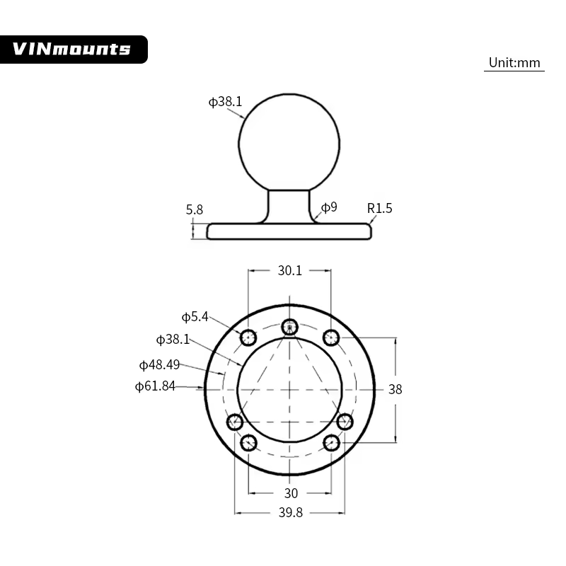 حامل عالمي لجهاز تحديد مواقع ا - مراجعة Fish Finder Mount وسعره