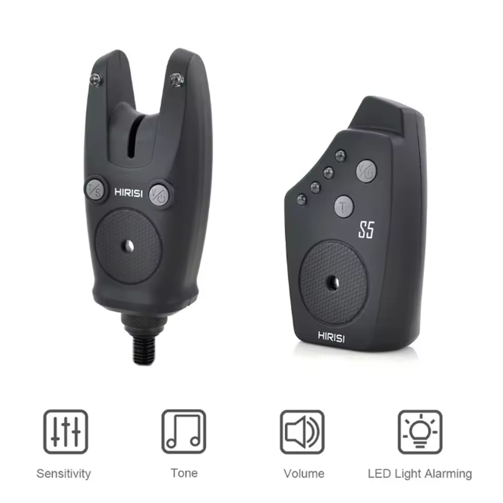 Hirisi S5 الكارب الصيد لدغة ال - مراجعة Bite Alarm وسعره