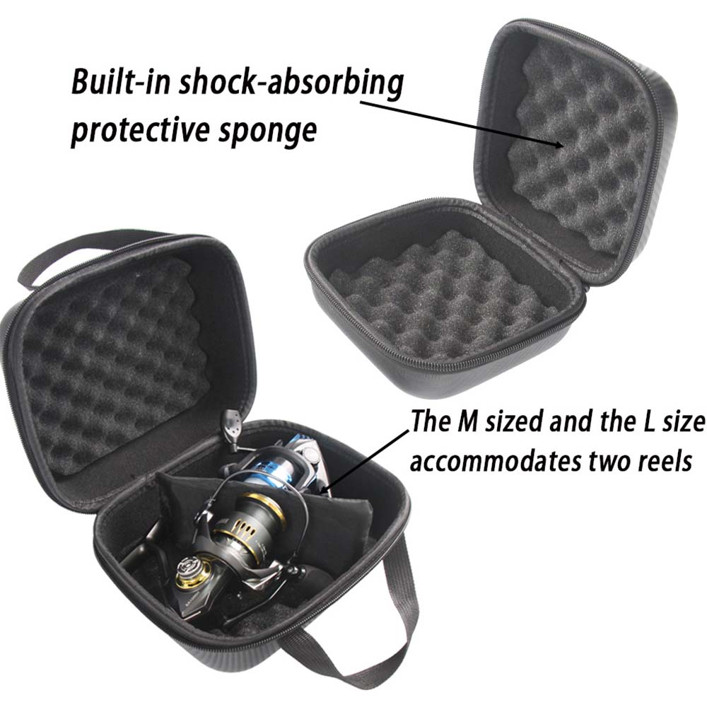 حقيبة بكرة صيد JSFUN S/M/L من  - مراجعة Fish Finder Case وسعره