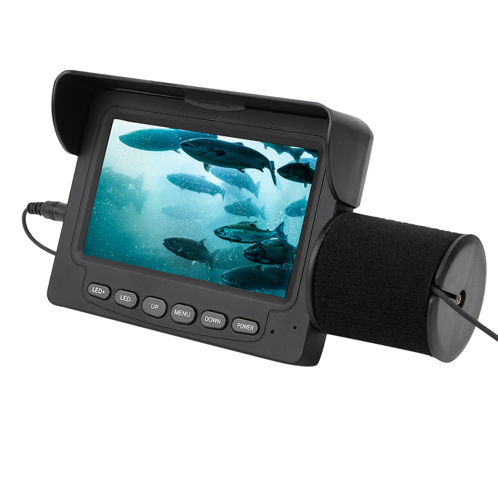 أداة كشف الأسماك بشاشة 4.3 بوص - مراجعة Underwater Camera وسعره