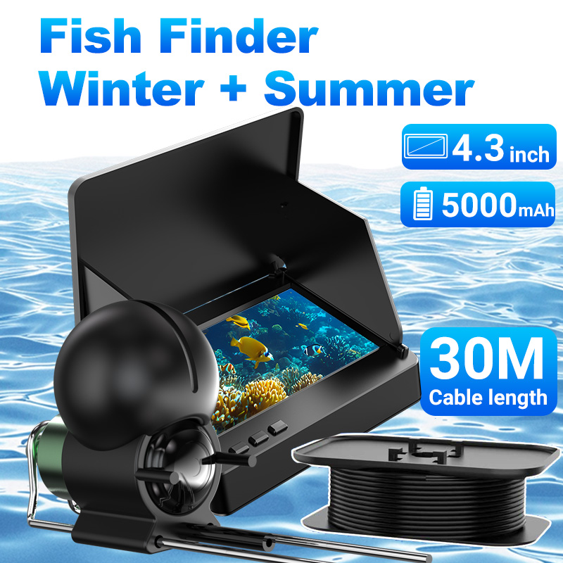كاميرا صيد الأسماك تحت الماء ب - مراجعة Fish Finder Cable وسعره