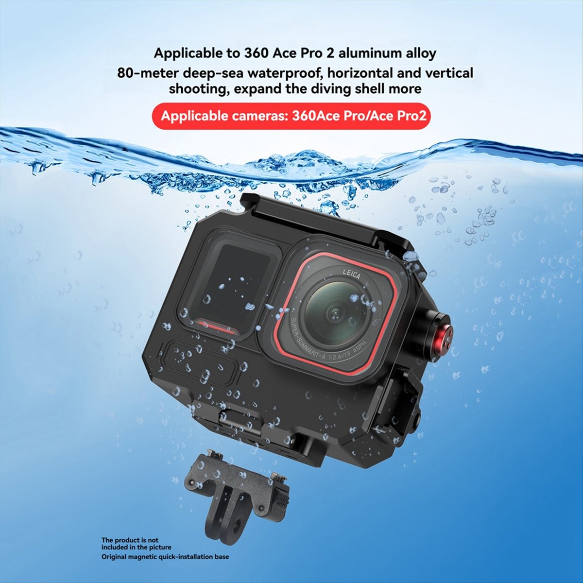حافظة مقاومة للماء M05K بطول 2 - مراجعة Underwater Camera وسعره