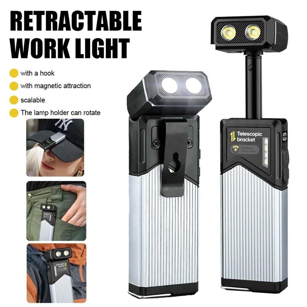 محمول 180 °   مصباح يدوي LED ق - مراجعة Fishing Light وسعره