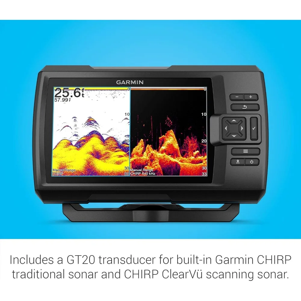 %a لـ Striker Vivid 7cv، محول  - مراجعة Fish Finder Transducer وسعره