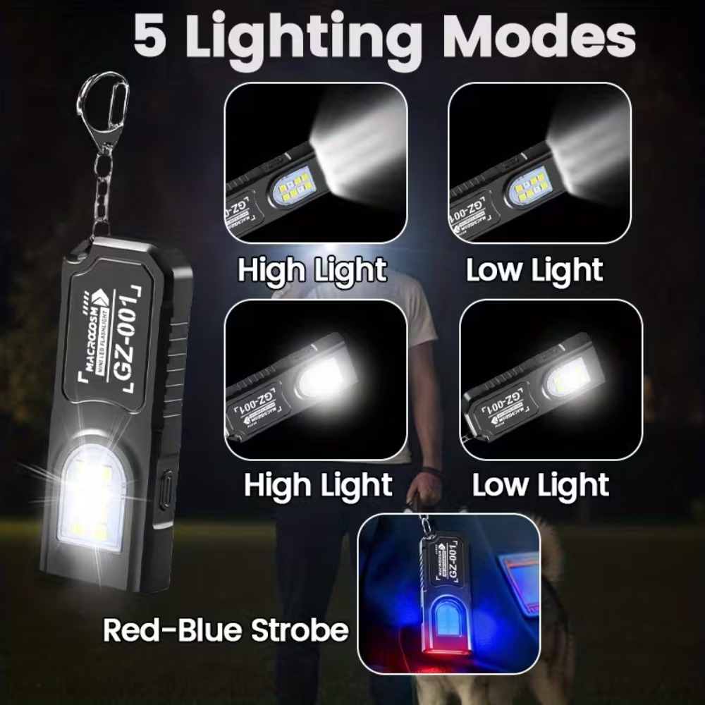 مصباح يدوي صغير COB LED بسلسلة - مراجعة Fishing Light وسعره